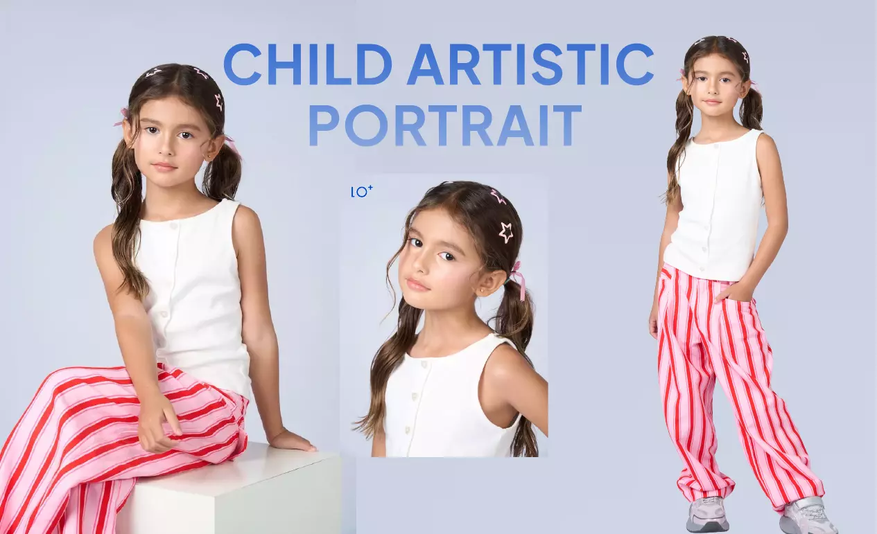 HOLO+FACE สตูดิโอถ่ายภาพ Child Artistic Portrait ในกรุงเทพฯ สำหรับภาพถ่ายเด็ก การบันทึกช่วงเวลาการเติบโต และภาพถ่ายสำหรับแคสติ้งเด็ก