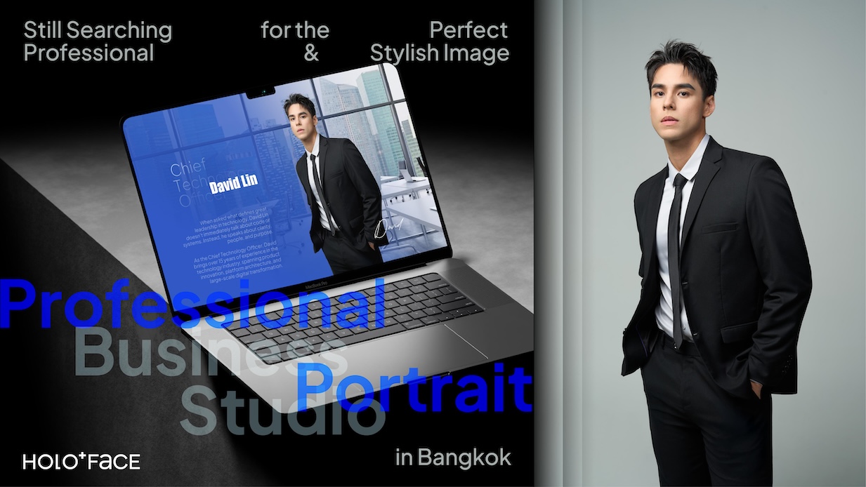 HOLO+FACE: Professional Business Portrait Studio in Bangkok, Thailand - สตูดิโอถ่ายภาพบุคคลระดับมืออาชีพ