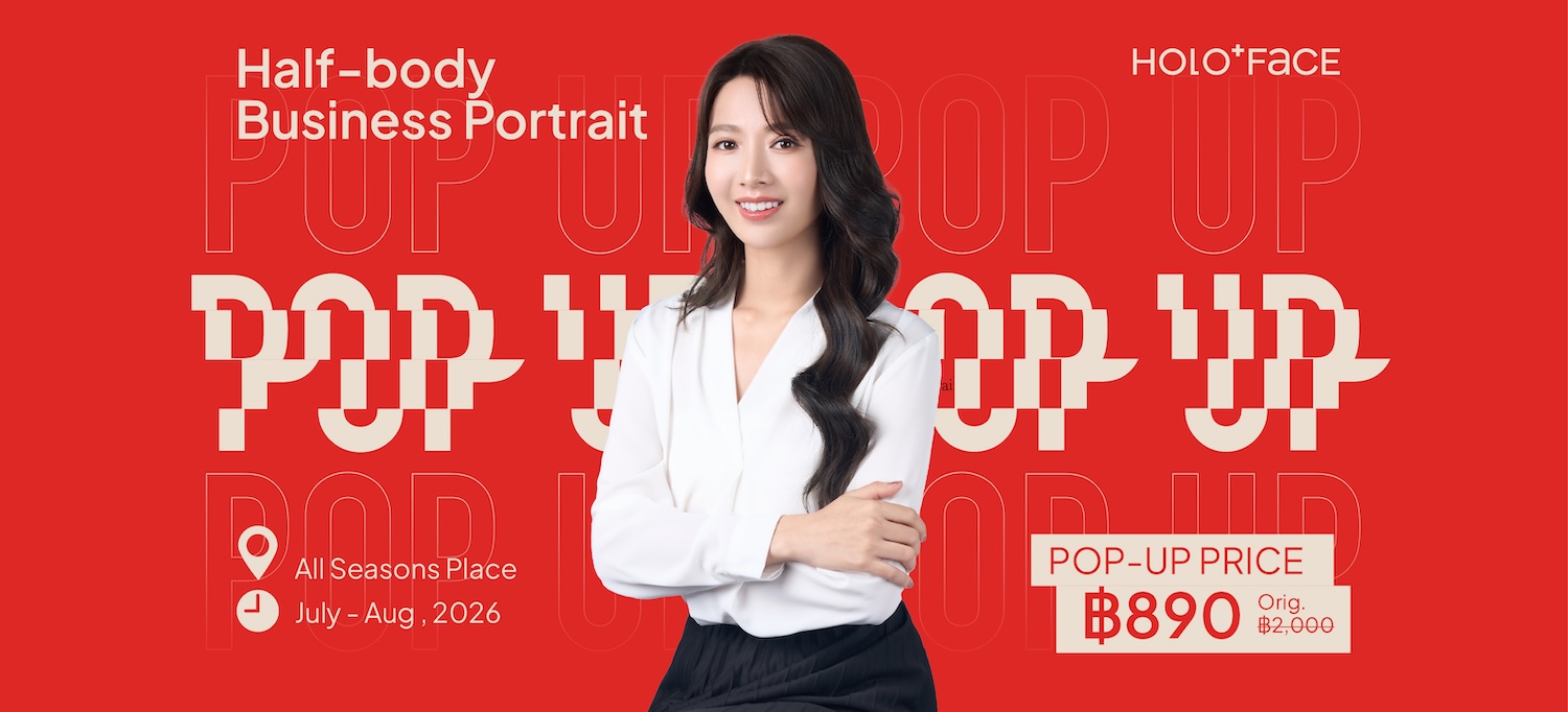 Bangkok’s Popular Business Portrait Service Arrives at ALL SEASONS PLACE｜Limited-Time Pop-Up Now Open for Booking (July 15 – August 14)