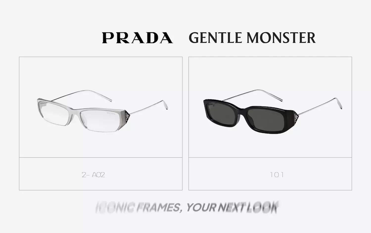 HOLO+FACE Now debuting in Bangkok: the PRADA × Gentle Monster iconic frame experience.